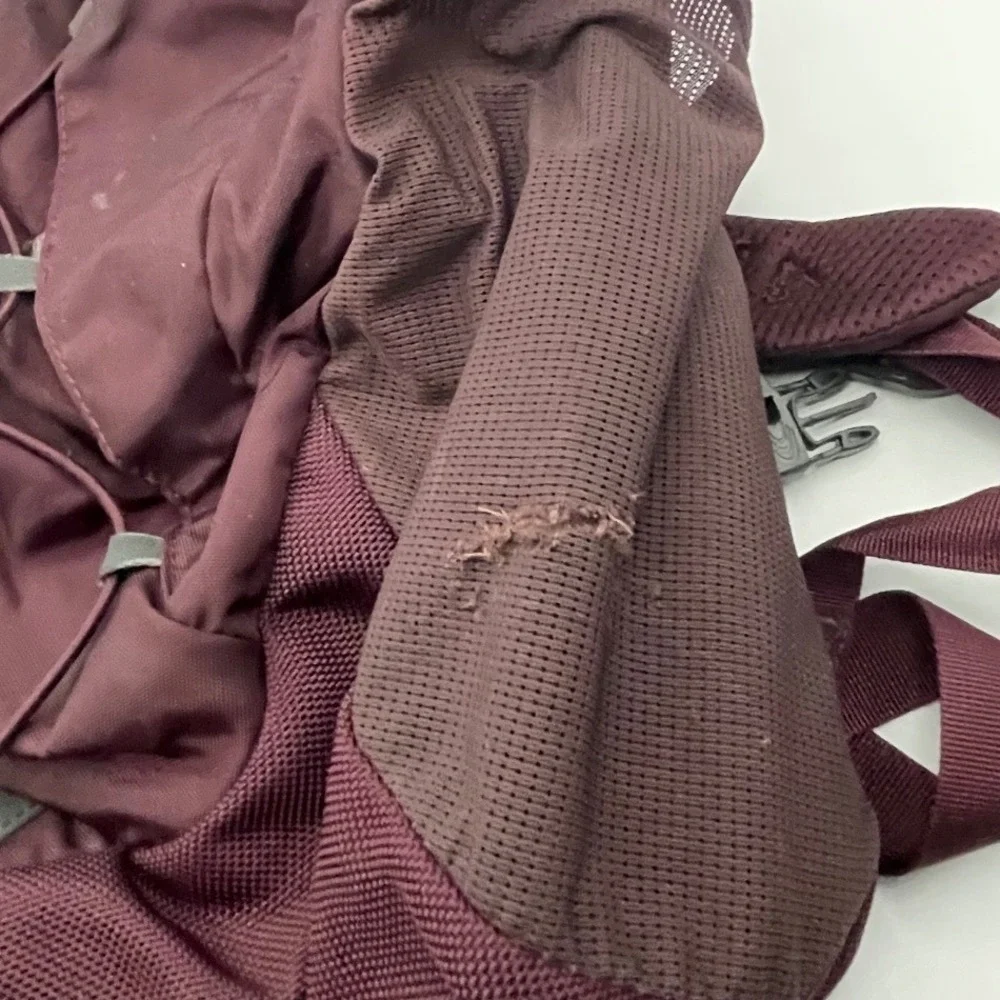 The North Face Borealis Backpack Burgundy FlexVent Laptop Bag Hiking Daypack